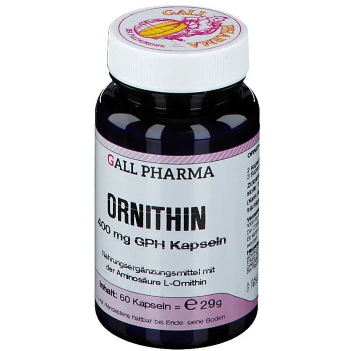 GALL PHARMA Ornithin 400 mg GPH Kapseln, 60 St. Kapseln