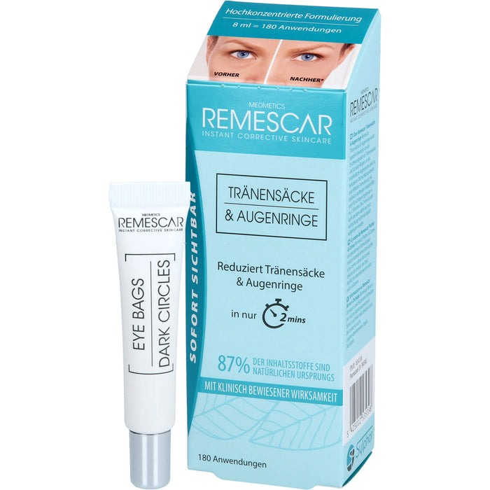 Remescar Creme reduziert Tränensäcke & Augenringe, 8 ml Crème