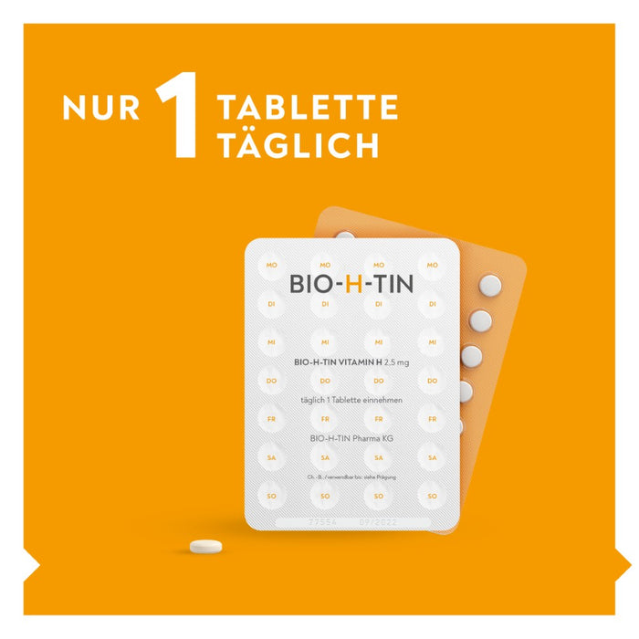 BIO-H-TIN Vitamin H  2,5 mg, 84 pc Tablettes