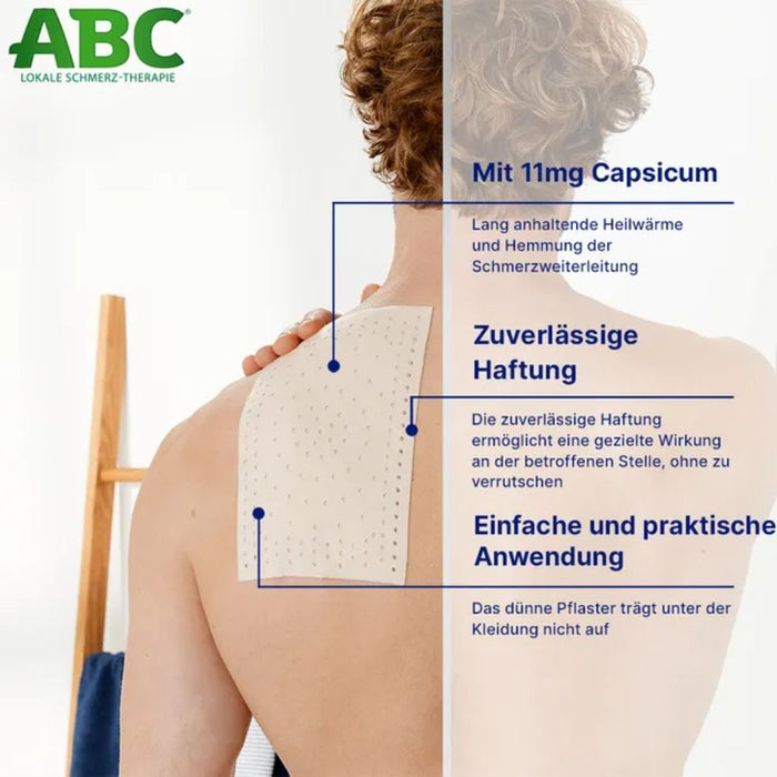 Hansaplast ABC Wärme-Pflaster zur Linderung von Muskelschmerzen, 1 St. Pflaster