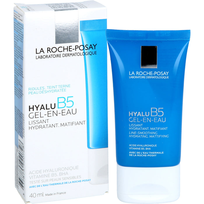 La Roche-Posay Hyalu B5 Water Gel glättende Pflege feuchtigkeitsspendend und mattierend, 40 ml Gel