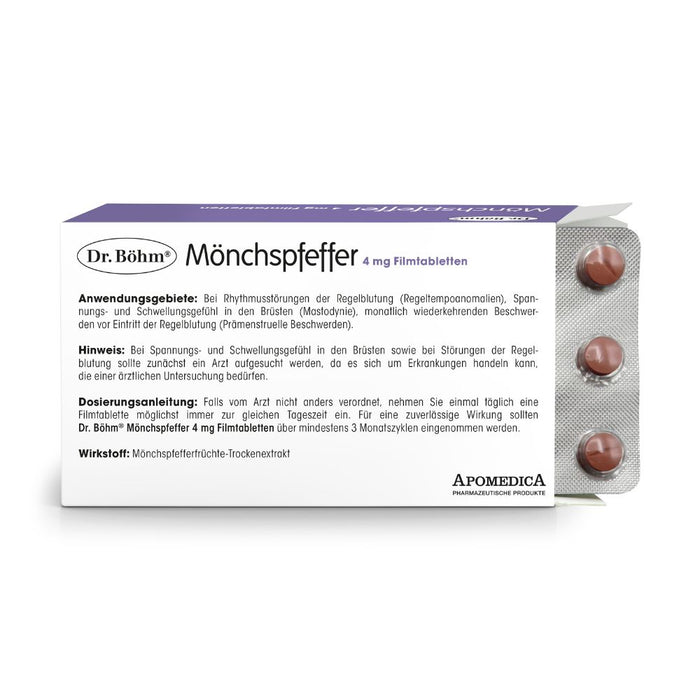 Dr. Böhm Mönchspfeffer 4 mg, 60 pc Tablettes