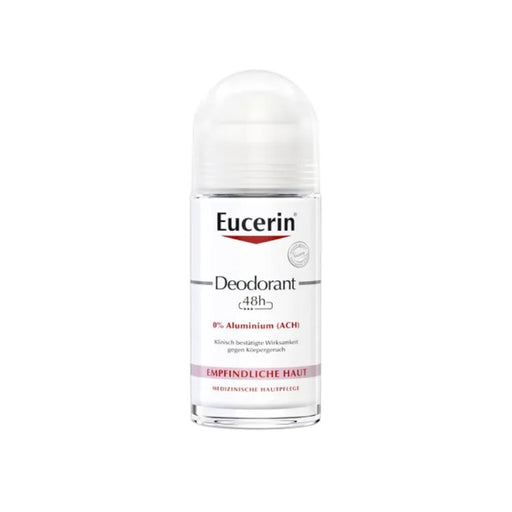 Eucerin Deodorant 48h Roll-on für empfindliche Haut, 50 ml Lösung