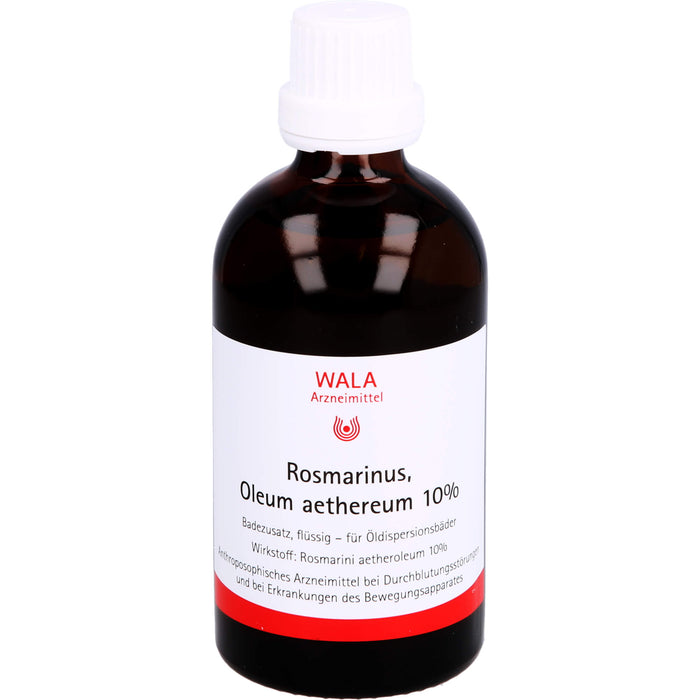 Rosmarinus Oleum aeth. 10% Wala, 100 ml Oil