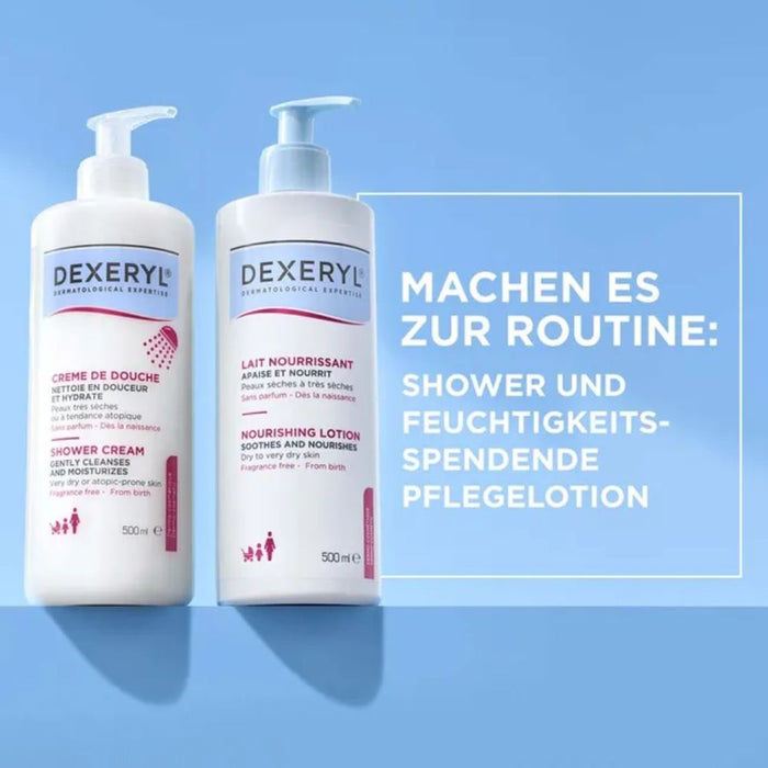 DEXERYL Pflegelotion für trockene bis sehr trockene Haut, 500 ml Lotion