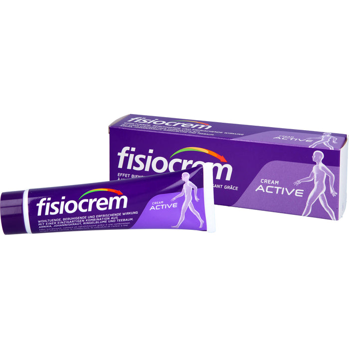 Fisiocrem Cream Active wohltuende Massagecreme, 60 ml Creme