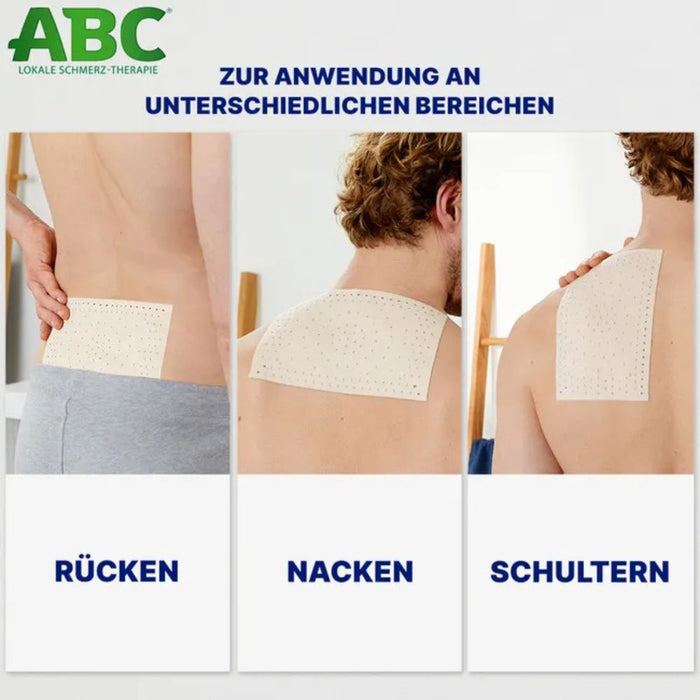 ABC Wärme-Pflaster zur Linderung von Muskelschmerzen, 2 St. Pflaster