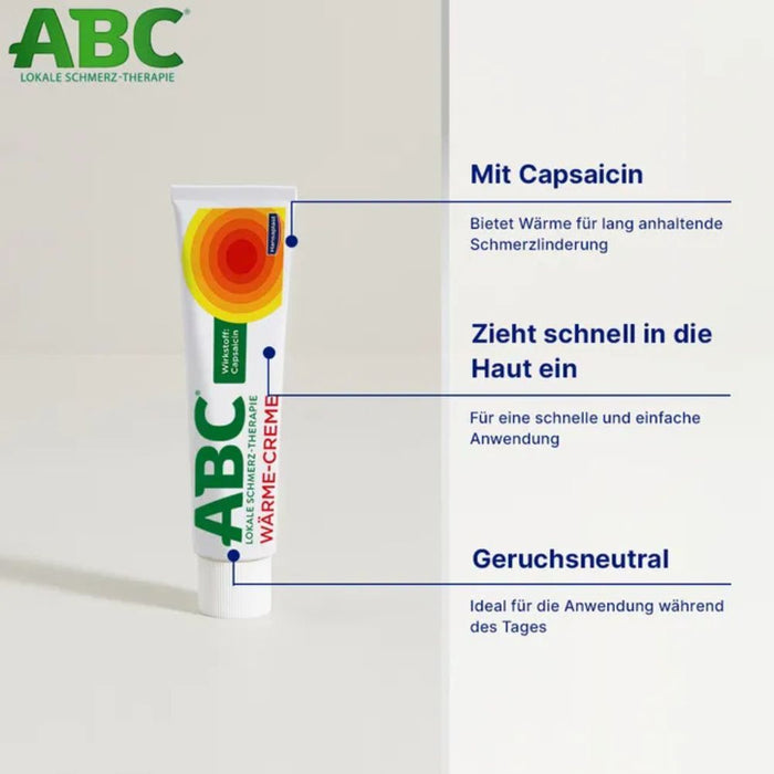 Hansaplast ABC lokale Schmerztherapie Wärme-Creme, 50 g Cream