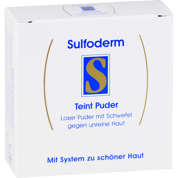 Sulfoderm S Teint Puder gegen unreine Haut, 20 g Powder