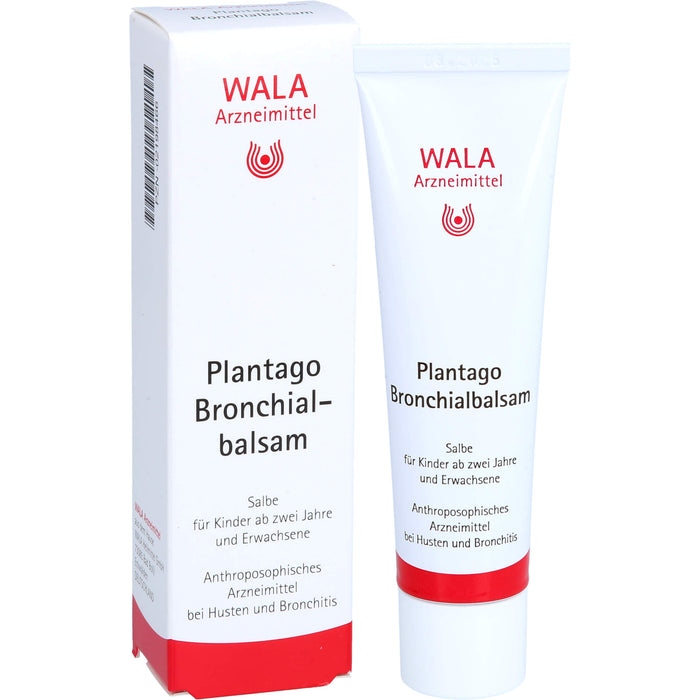 WALA Plantago Bronchialbalsam, 30 g Salbe