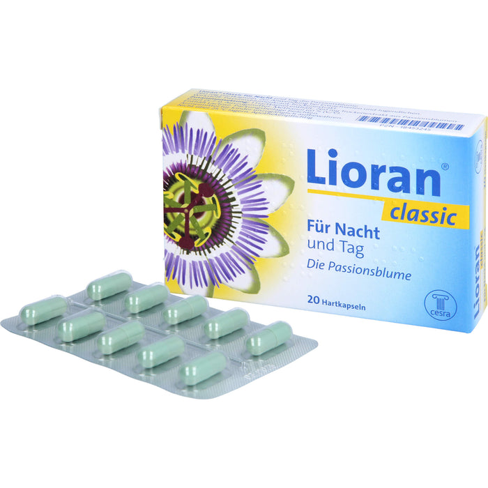 Lioran® classic für Nacht und Tag die Passionsblume, 260 mg Hartkapseln, 20 St HKP