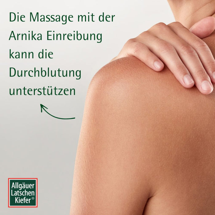 Allgäuer Latschenkiefer Arnika Einreibung zur Massage und Hautpflege, 100 ml Oil