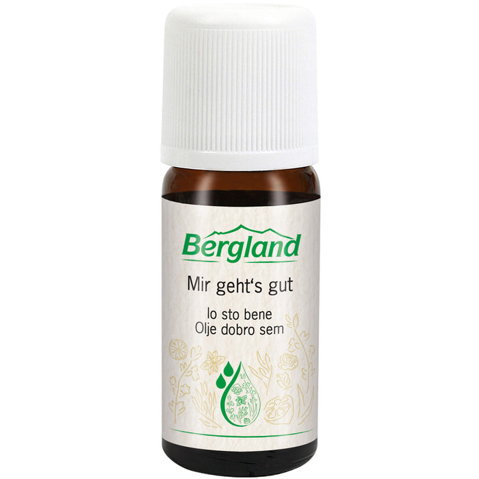 Bergland Mir geht's gut 100% naturreine Duftmischung, 10 ml Öl