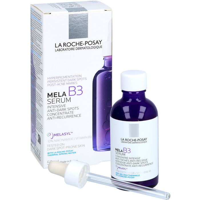 La Roche Posay Mela B3 Serum mit patentiertem Wirkstoff Melasyl gegen Pigmentflecken und Niacinamid, 50 ml Concentré