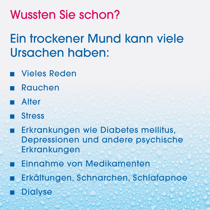 aldiamed Mundspray Gelfluid Speichelergänzung bei Mundtrockenheit, 50 ml Lösung