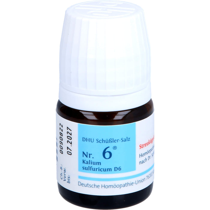 DHU Schüßler-Salz Nr. 6 Kalium sulfuricum D6, 10 g Globuli