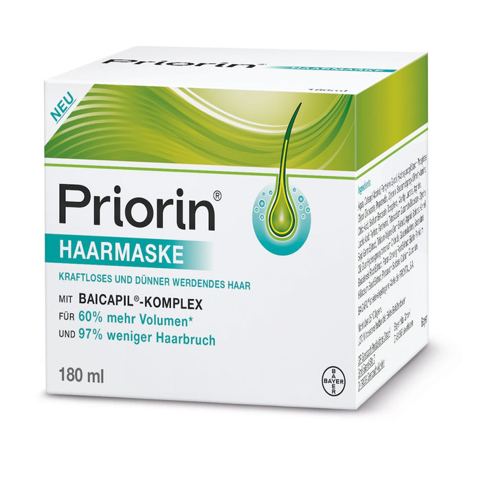Priorin Haarmaske kraftloses und dünner werdendes Haar, 180 ml Masken
