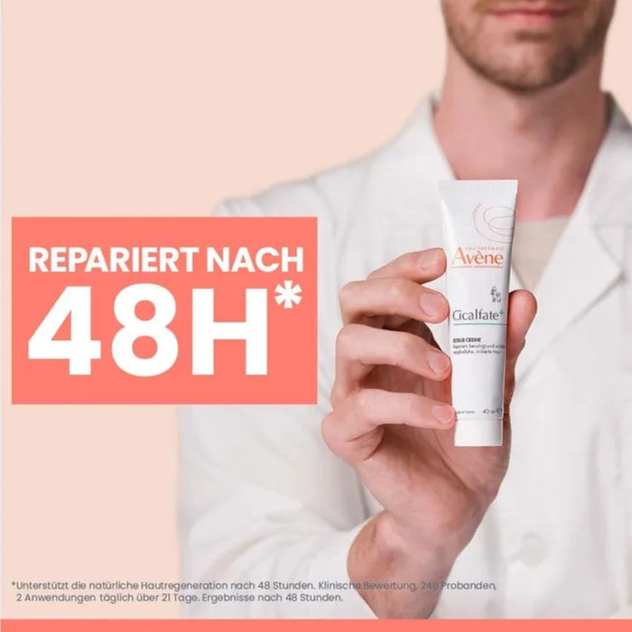 Avène Cicalfate+ Repair-Creme repariert,  beruhigt und schützt empfindliche, irritierte Haut, 40 ml Crème