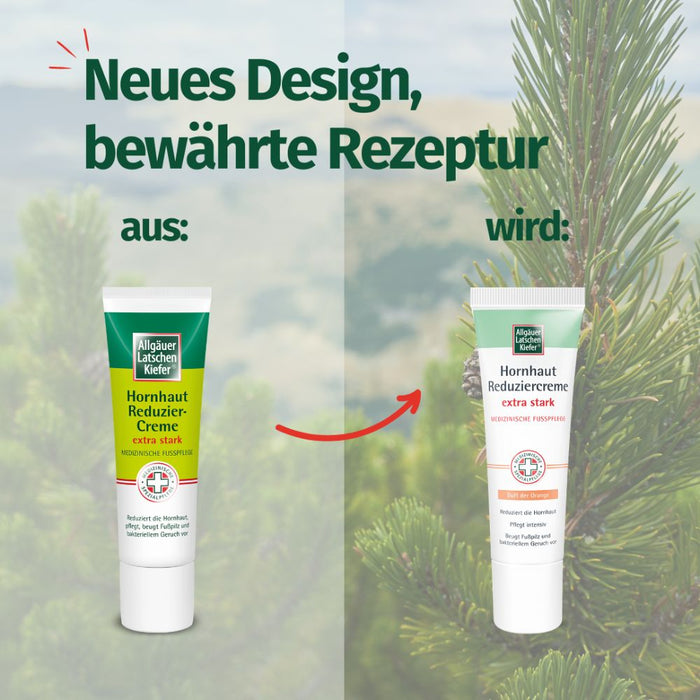 Allgäuer Latschenkiefer Hornhaut Reduziercreme extra stark, 30 ml Cream