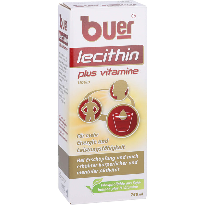 buer Lecithin plus Vitamine Lösung, 750 ml Solution