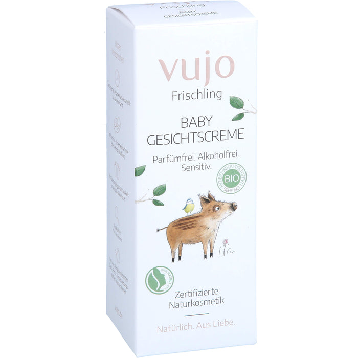 vujo Frischling Baby Gesichtscreme, 50 ml Crème