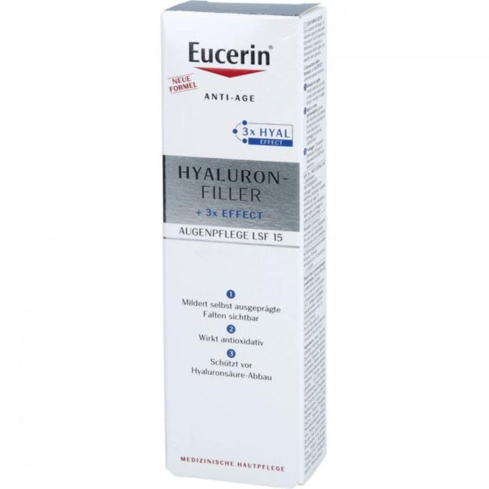 Eucerin Anti-Age Hyaluron-Filler Augenpflege LSF 15, 15 ml Ointment