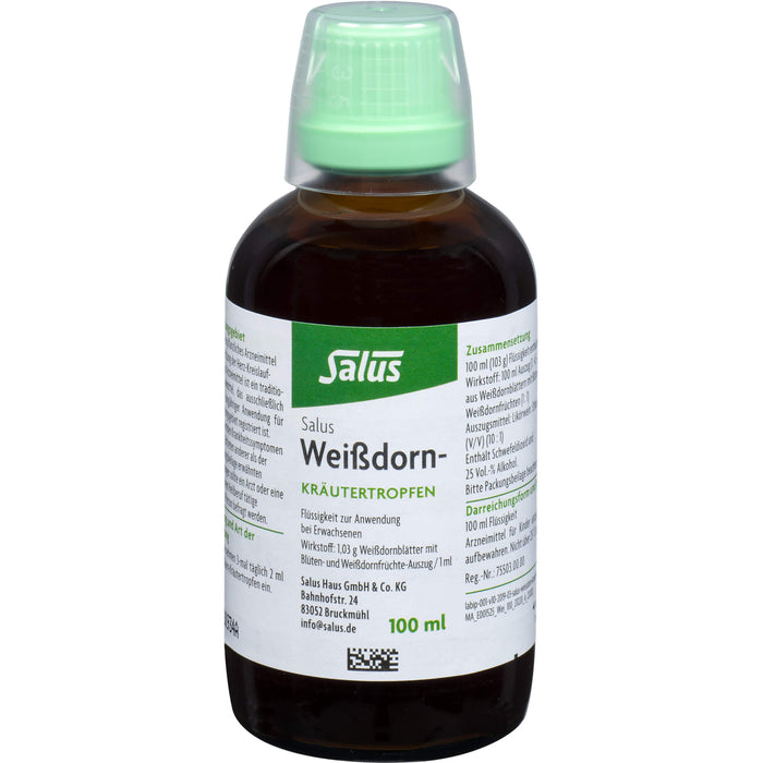 Salus Weißdorn-Kräutertropfen, 100 ml Solution