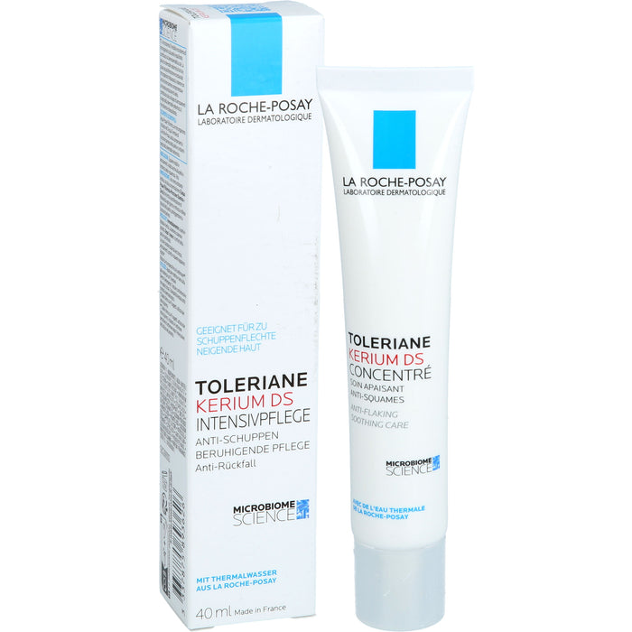 La Roche-Posay Toleriane Kerium DS Intensivpflege beruhigt Gesichtshaut bei schuppiger Haut, 40 ml Crème