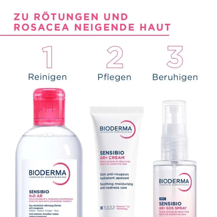 BIODERMA Sensibio AR+ SOS Spray bei Rötungen, 70 ml Lösung
