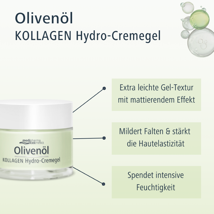 Olivenöl Kollagen Hydro-Cremegel, 50 ml Cream