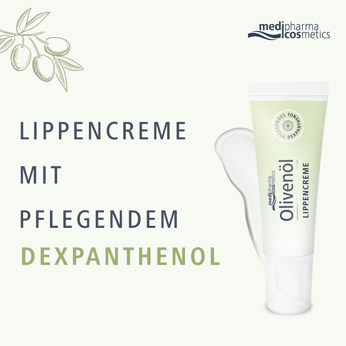 medipharma cosmetics Olivenöl Lippencreme, 10 ml Crème