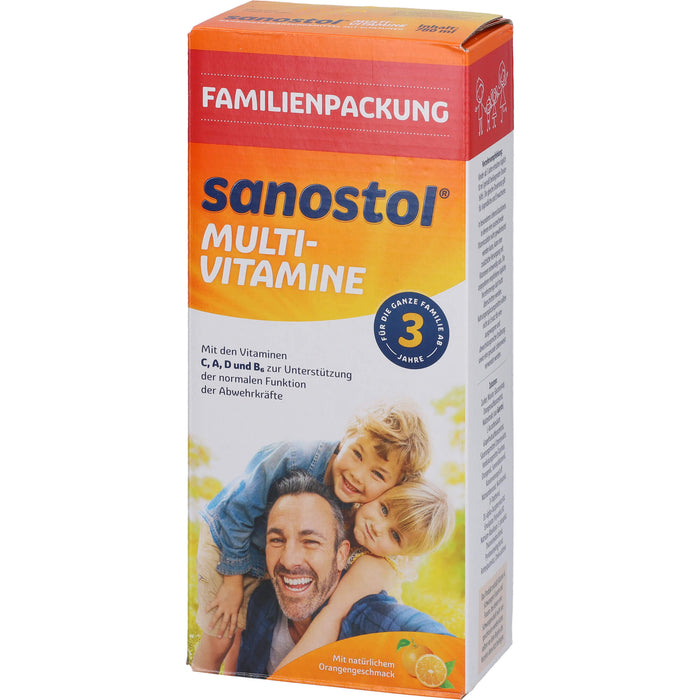 sanostol Multivitamine Familienpackung Saft, 780 ml Solution