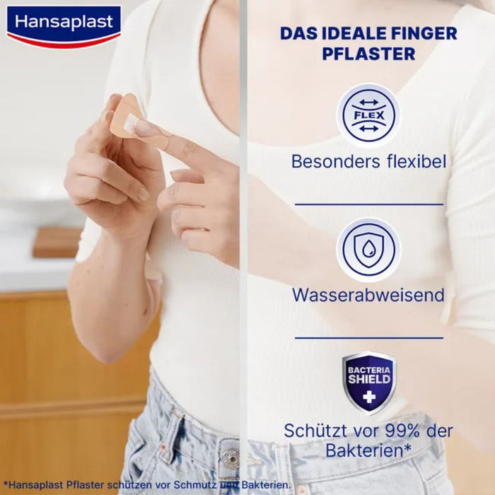 Hansaplast Fingerkuppenpflaster Elastic besonders flexibel, 50 pcs. Patch