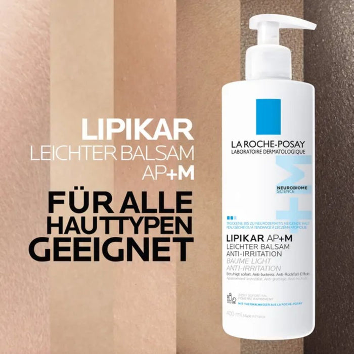 La Roche-Posay Lipikar AP+M leichter Balsam Anti Irritation, 400 ml Balsam
