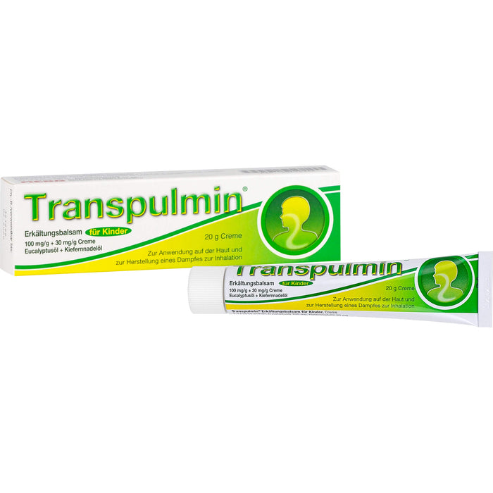 Transpulmin  Erkältungsbalsam für Kinder, 20 g Cream