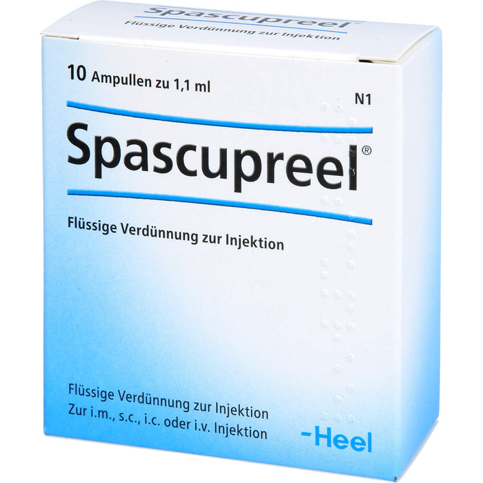 Spascupreel Ampullen, 10 pcs. Ampoules