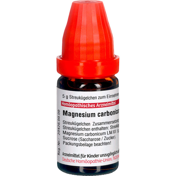 Magnesium carbonicum LM XII DHU Globuli, 5 g Globules