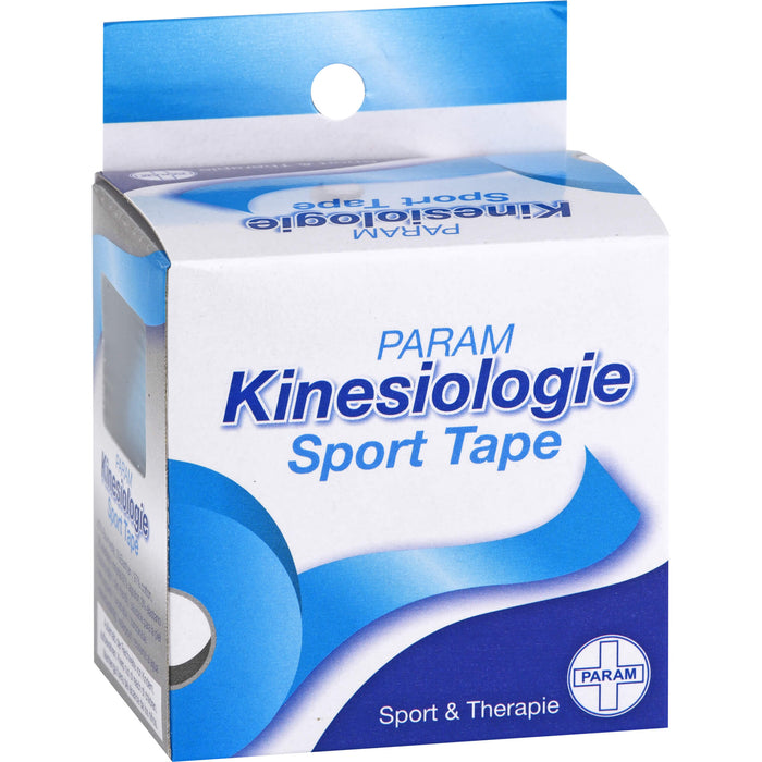 Kinesiologie Sport Tape 5cmx5m Blau, 1 pc Pansement
