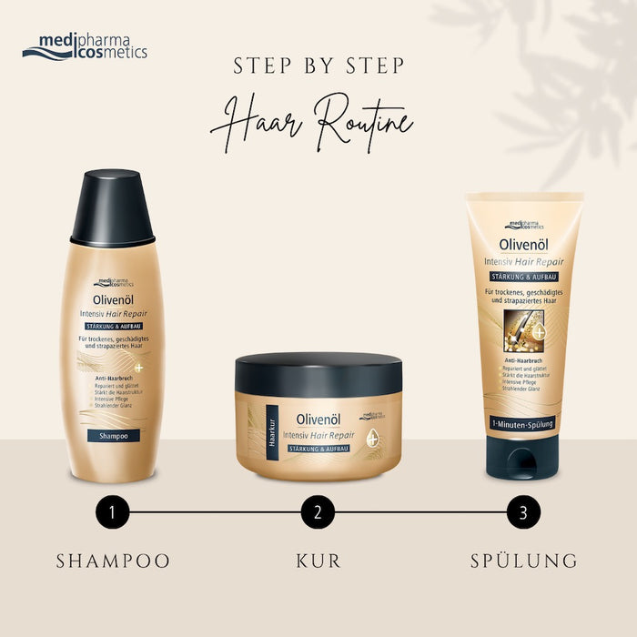 Olivenöl Intensiv Hair Repair Haarkur, 200 ml Creme