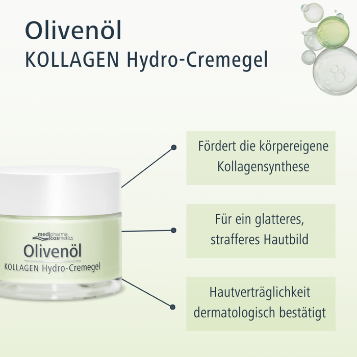 Olivenöl Kollagen Hydro-Cremegel, 50 ml Cream
