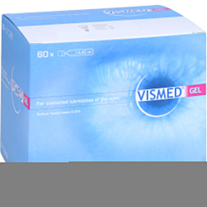 VISMED Gel Augentropfen Einzeldosispipetten, 60 pcs. Single-dose pipettes