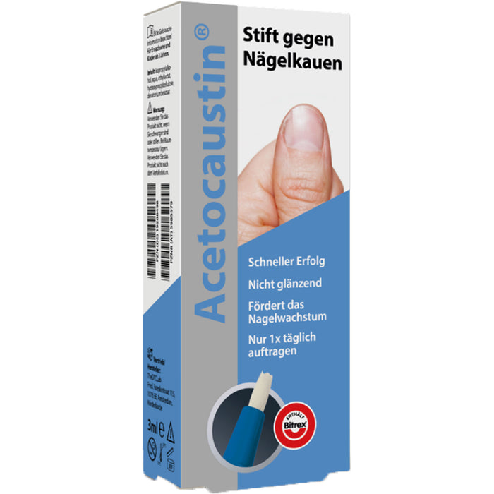 Acetocaustin Stift gegen Nägelkauen, 3 ml Solution