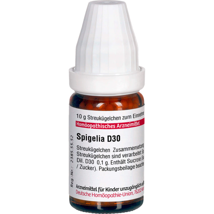 Spigelia D30 DHU Globuli, 10 g Globules