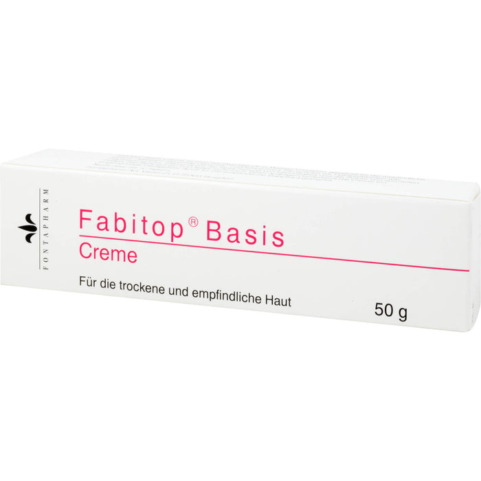 Fabitop Basis Creme für die trockene und empfindliche Haut, 50 g Crème