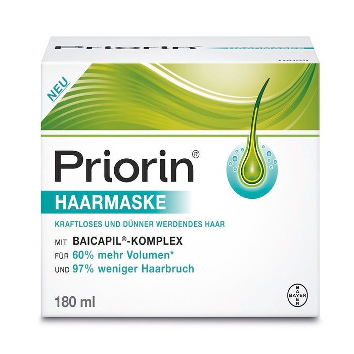 Priorin Haarmaske kraftloses und dünner werdendes Haar, 180 ml Masken