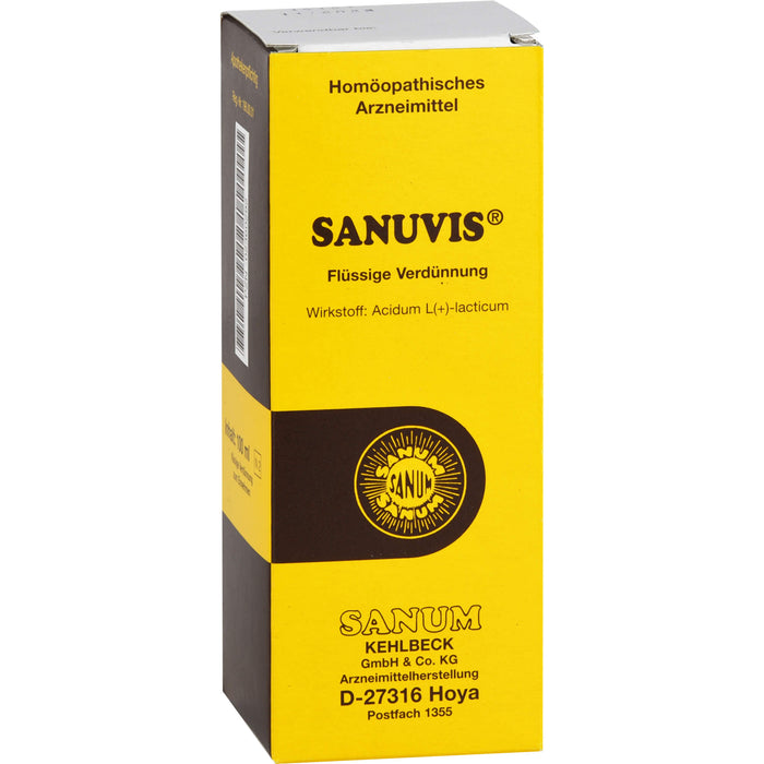 SANUM-KEHLBECK Sanuvis flüssige Verdünnung, 100 ml Solution