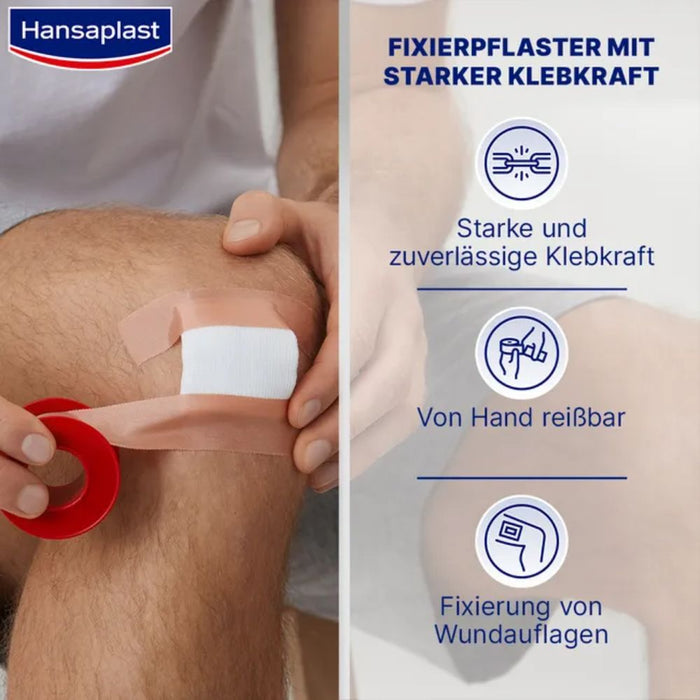 Hansaplast Classic Fixierpflaster 5 m x 1,25 cm, 1 pcs. Patch