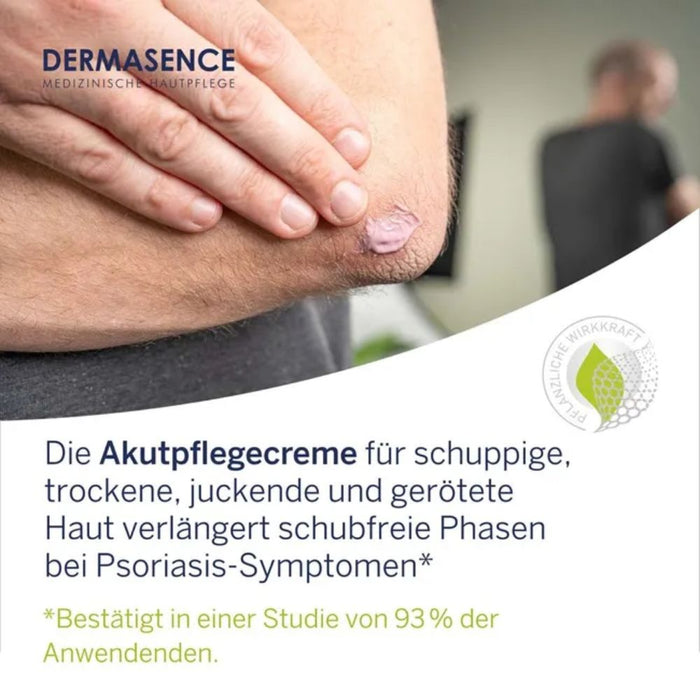 DERMASENCE Vitop Psoric Akutpflegecreme für schuppige, trockene, juckende zu Psoriasis neigende Haut, 100 ml Creme