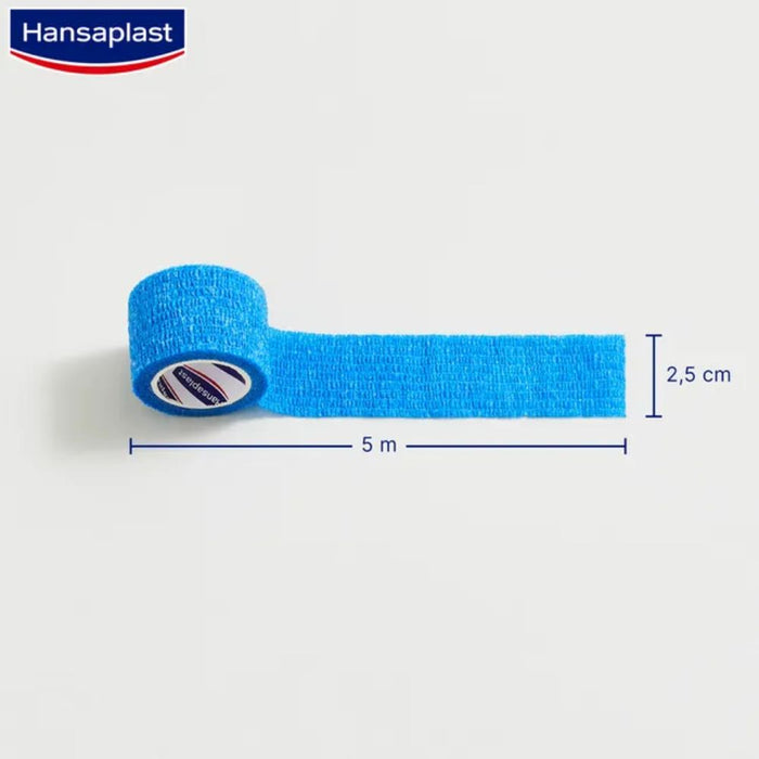 Hansaplast Selbsthaft. Fingerverband blau 5mx2,5cm, 1 pcs. Patch
