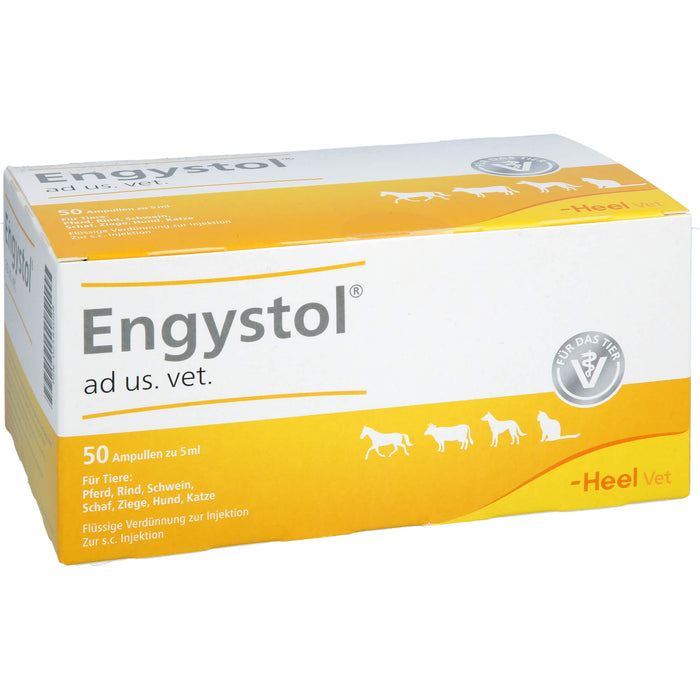 Engystol ad us. vet. Ampullen, 50 pc Ampoules